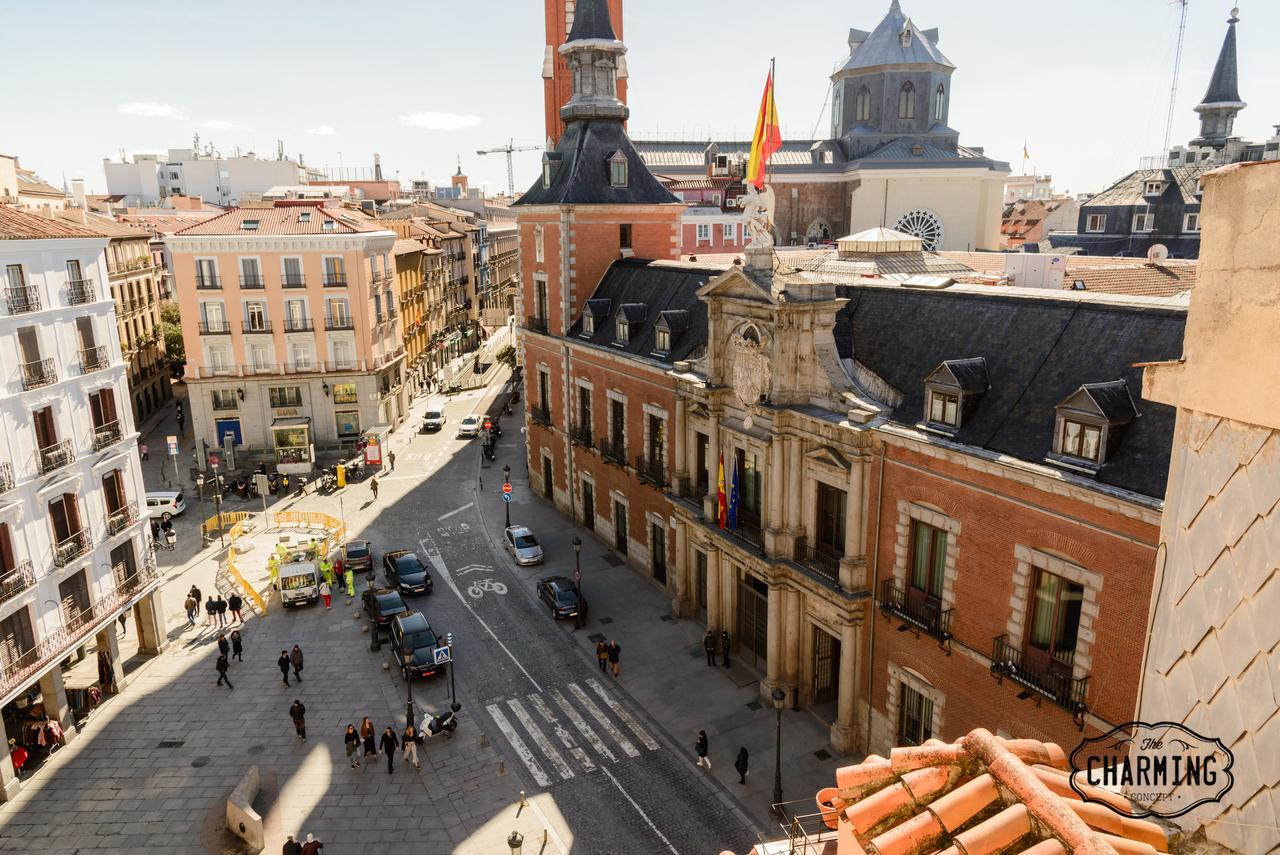Charming Madrid Plaza Apartment Ngoại thất bức ảnh